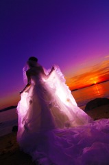海辺の花嫁