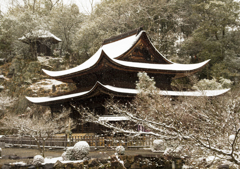 雪の永保寺～金堂