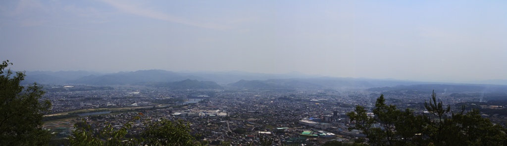 鳩吹山からの眺望