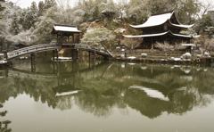 雪の永保寺～無際橋