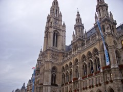 ウィーンの市庁舎