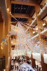 ミッドタウンのクリスマス飾り