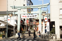元旦前の神田明神