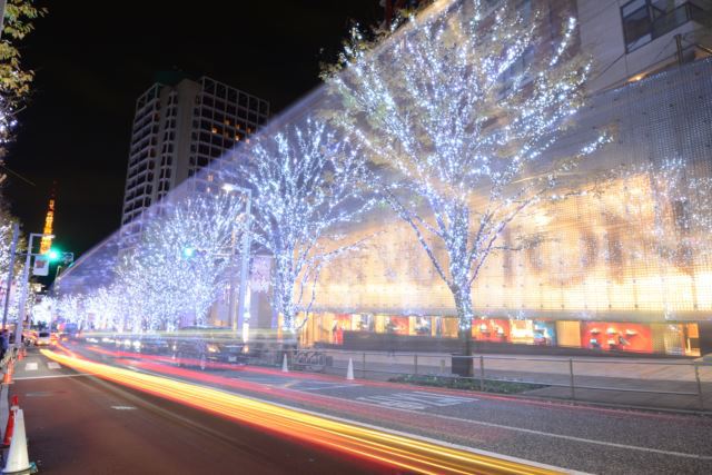 東京　六本木　けあき坂　イルミネーション　2013
