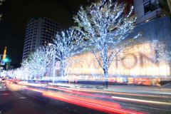 東京　六本木　けあき坂　イルミネーション　2013
