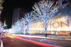 東京　六本木　けあき坂　イルミネーション　2013