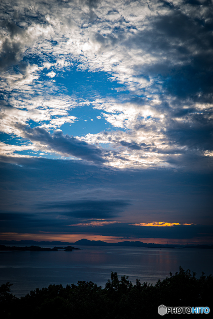 小豆島の夕焼け