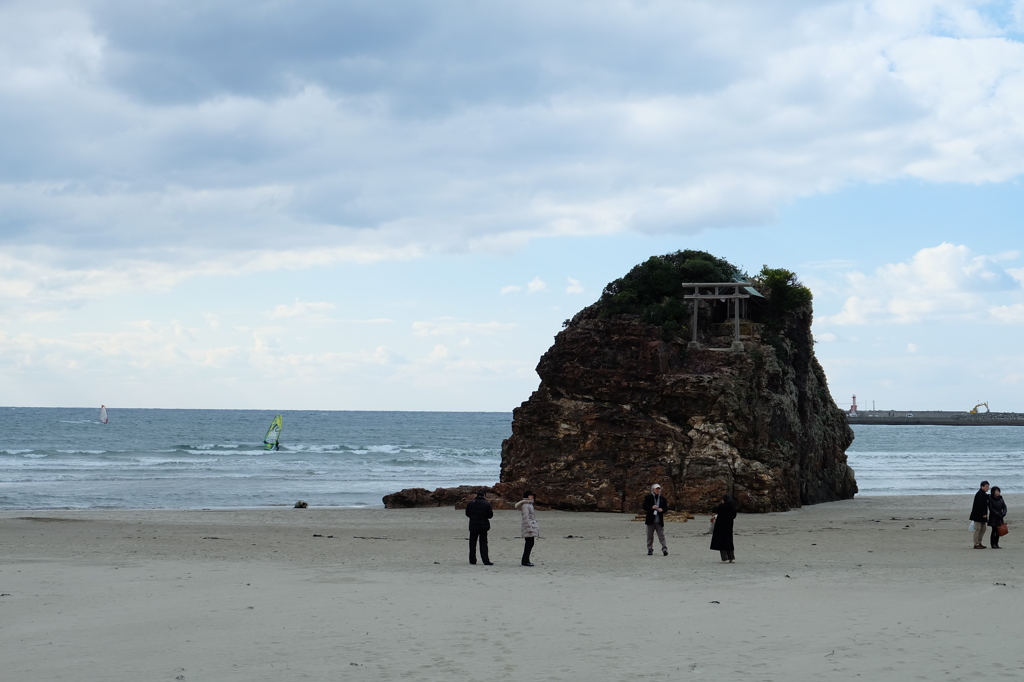 国譲りの浜