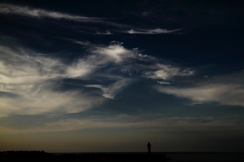 今日の雲