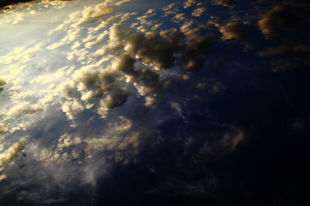 空から見た海？2