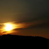 今日の夕日