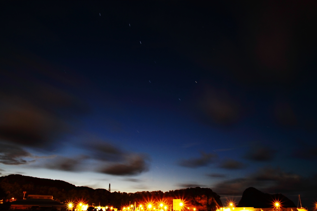 今夜の空