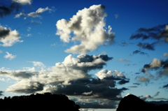 今日の雲