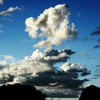 今日の雲