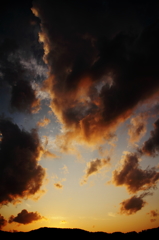 今日の雲