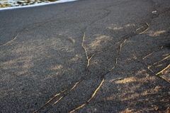 波の跡