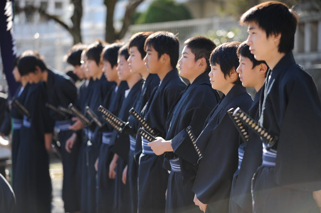 伝統を受け継ぐ若者達