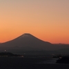 夕焼け富士①