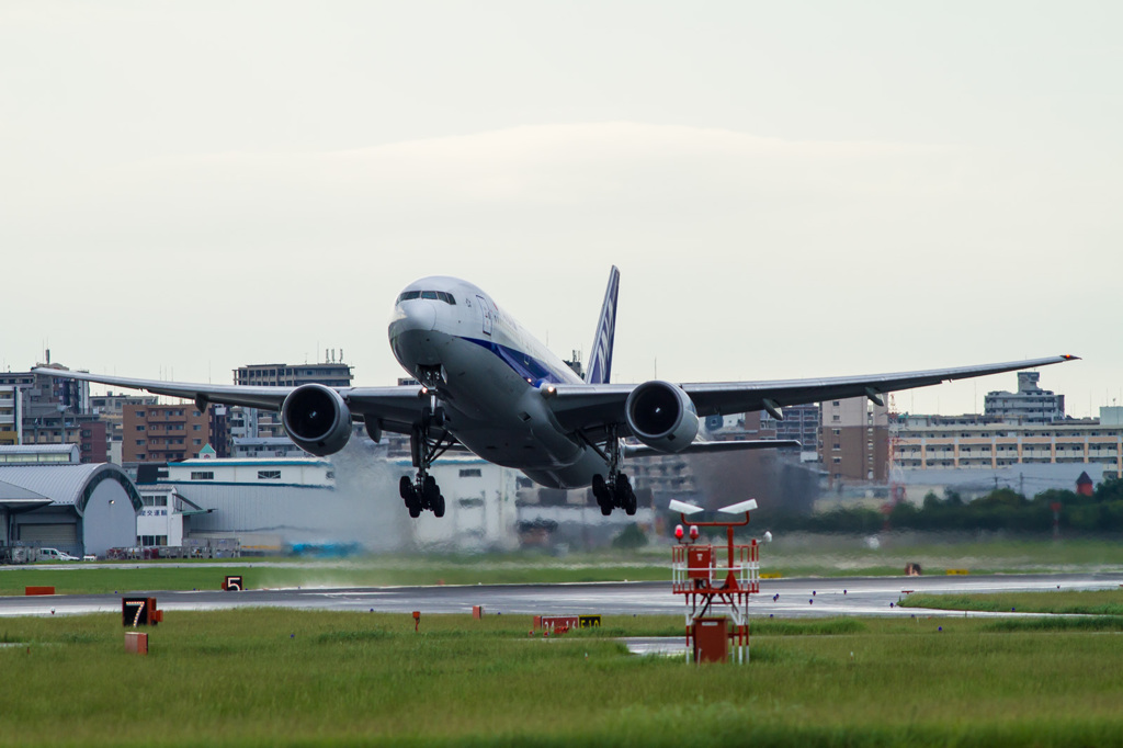 RWY16, cleared for take off