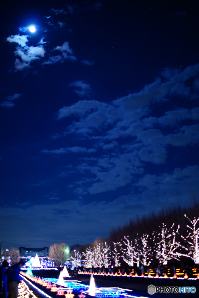 聖夜の満月
