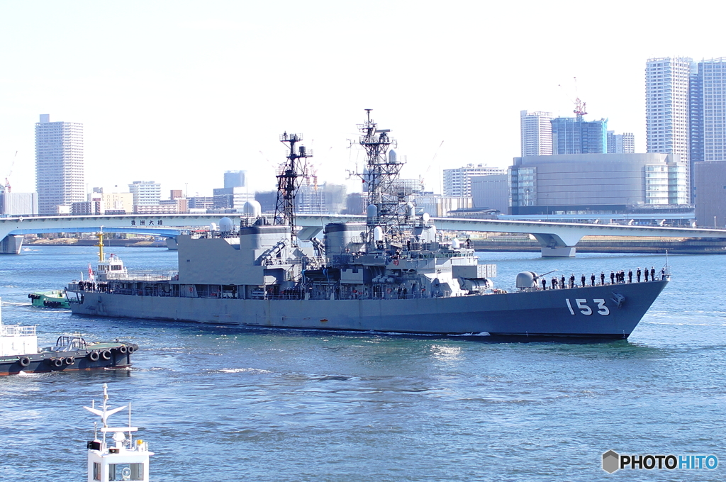 海上自衛隊護衛艦DD153ゆうぎり