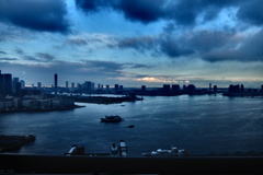東京湾夕景