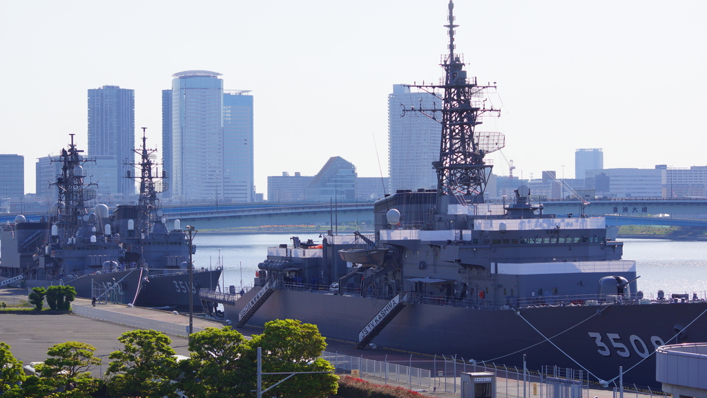 練習艦隊　晴海来港2