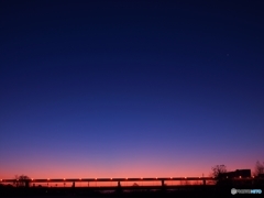 元旦のグラデーション