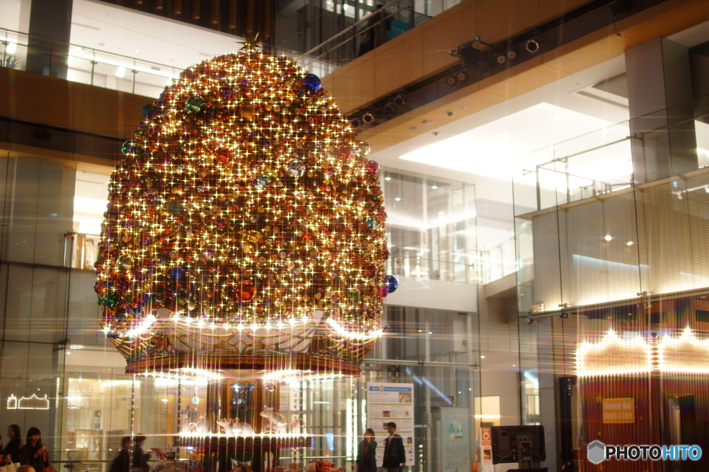 人目を引くイベント。