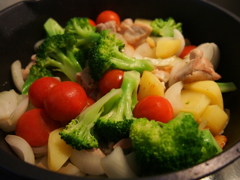 みなさん　野菜を食べましょう
