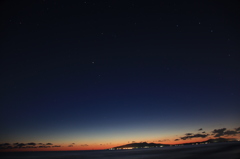 Night when the star falls