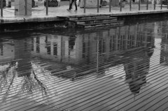 雨上がりのレトロタウン