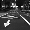 夜明けの道
