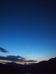 竹田城の夜明け