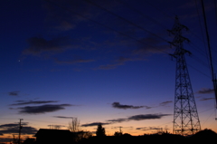 ある日の夕暮れ