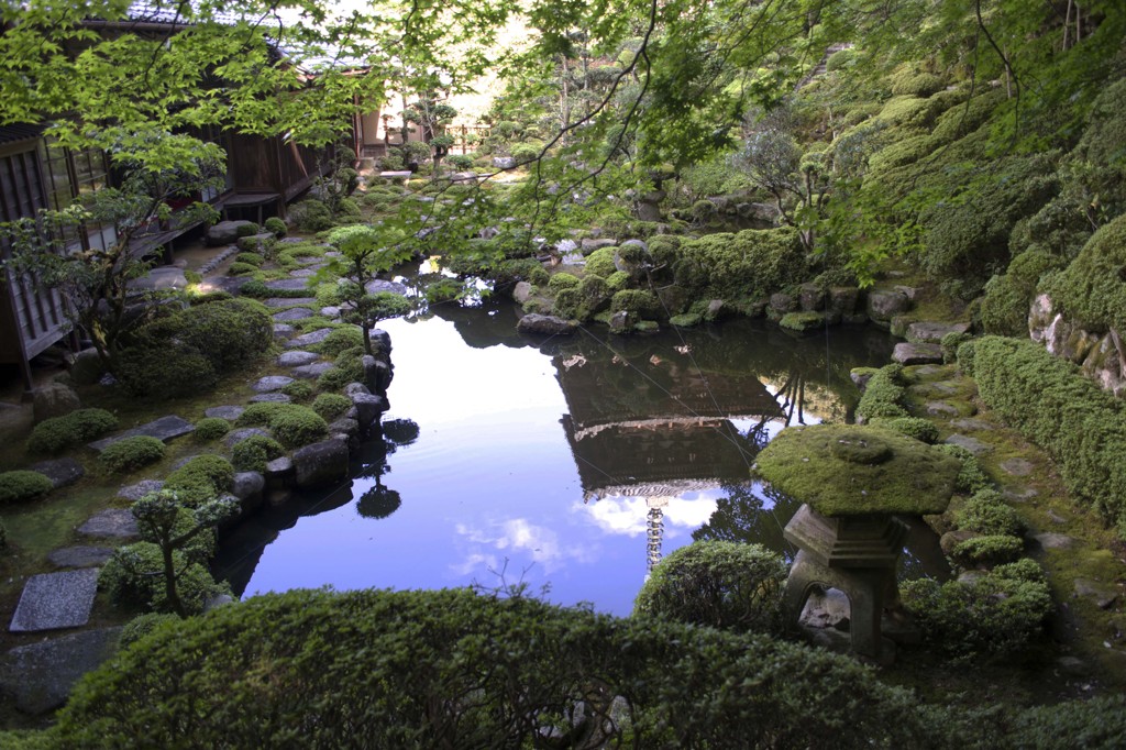 當麻寺西南院庭園