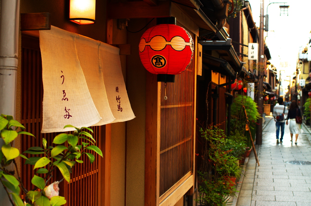 祇園の街並み