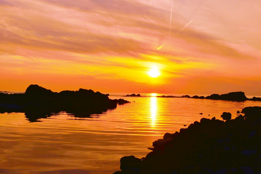 落陽子能登は上野海岸