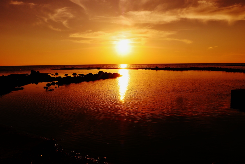 夕景　能登