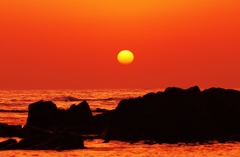 サンセツト・・・・♪夕景　能登