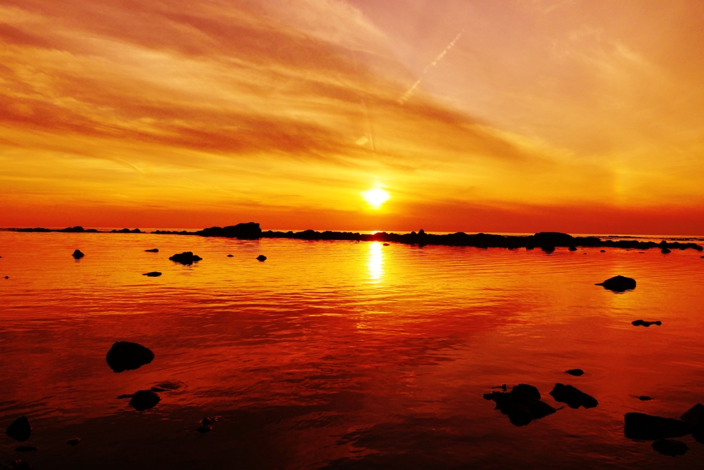 日本海は能登上野海岸
