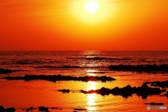 夕景　静寂・・・能登の夕景