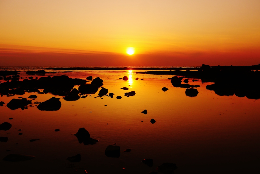 夕景　能登
