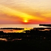 落陽　能登　百浦海岸