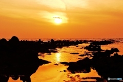 夕景　日本海　能登・・・☀