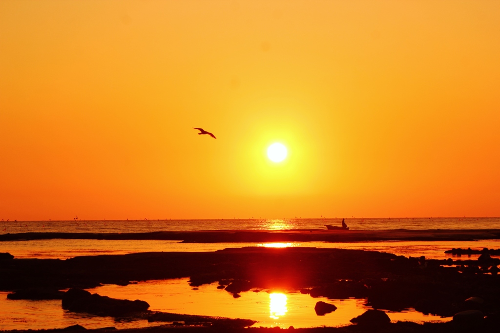 夕景　能登