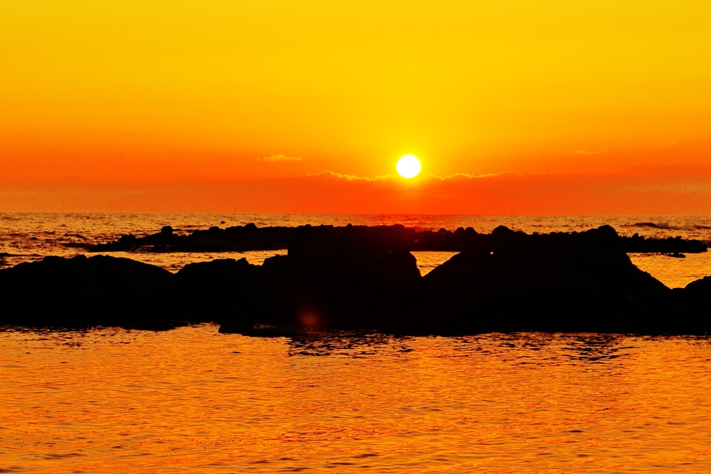 夕景　能登