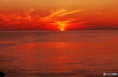日本海は能登の夕景
