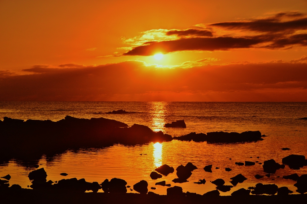 夕景　能登