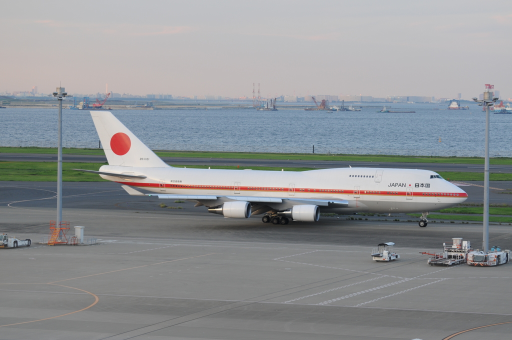 政府専用機(^^)